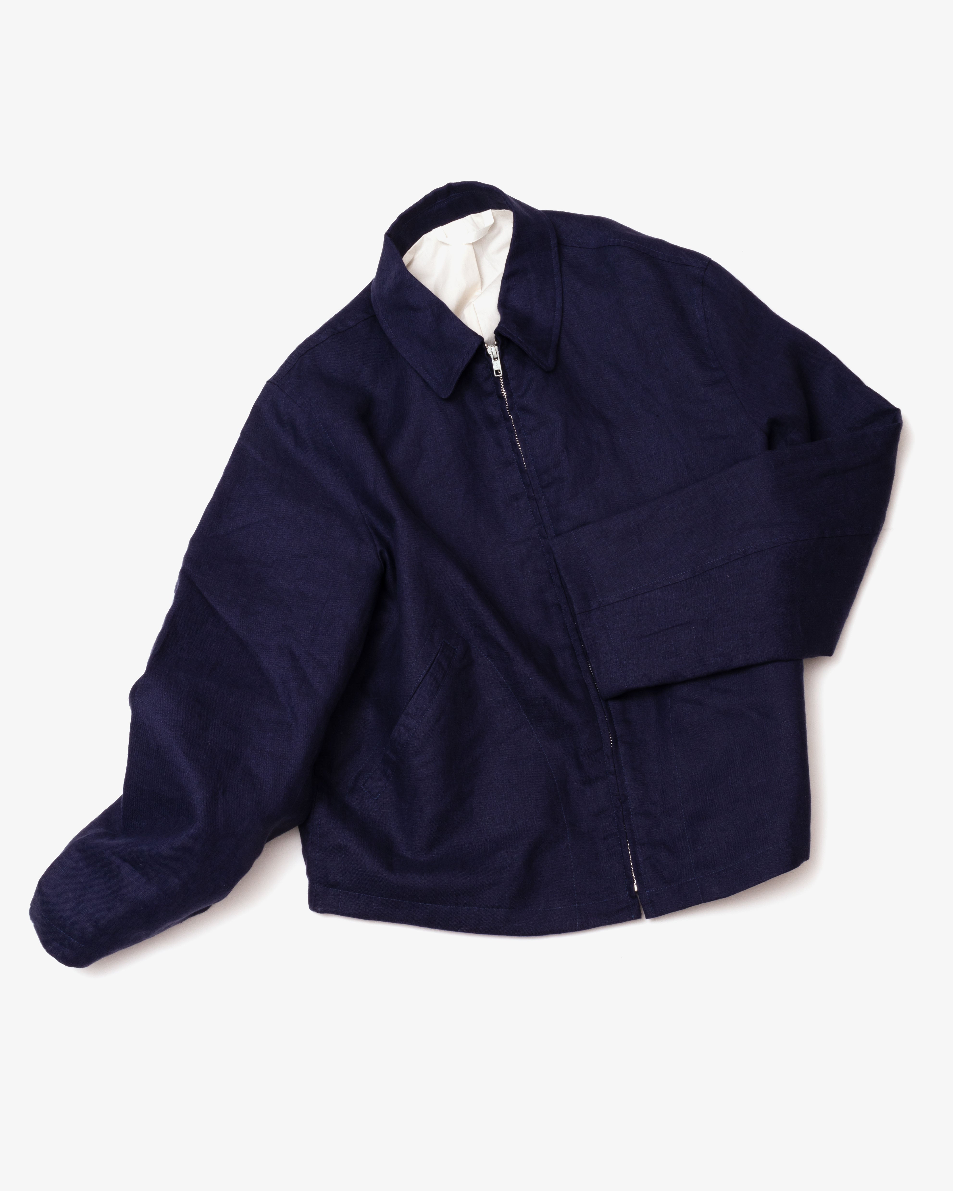 blurhms Linen Twill Hospital Jacket【G】. blurhms Linen Twill Hospital Jacket(BHS22S006) style