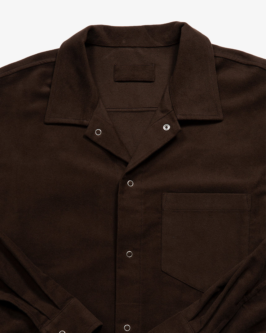 WORKSHOP SHIRT - MUD MOLESKIN